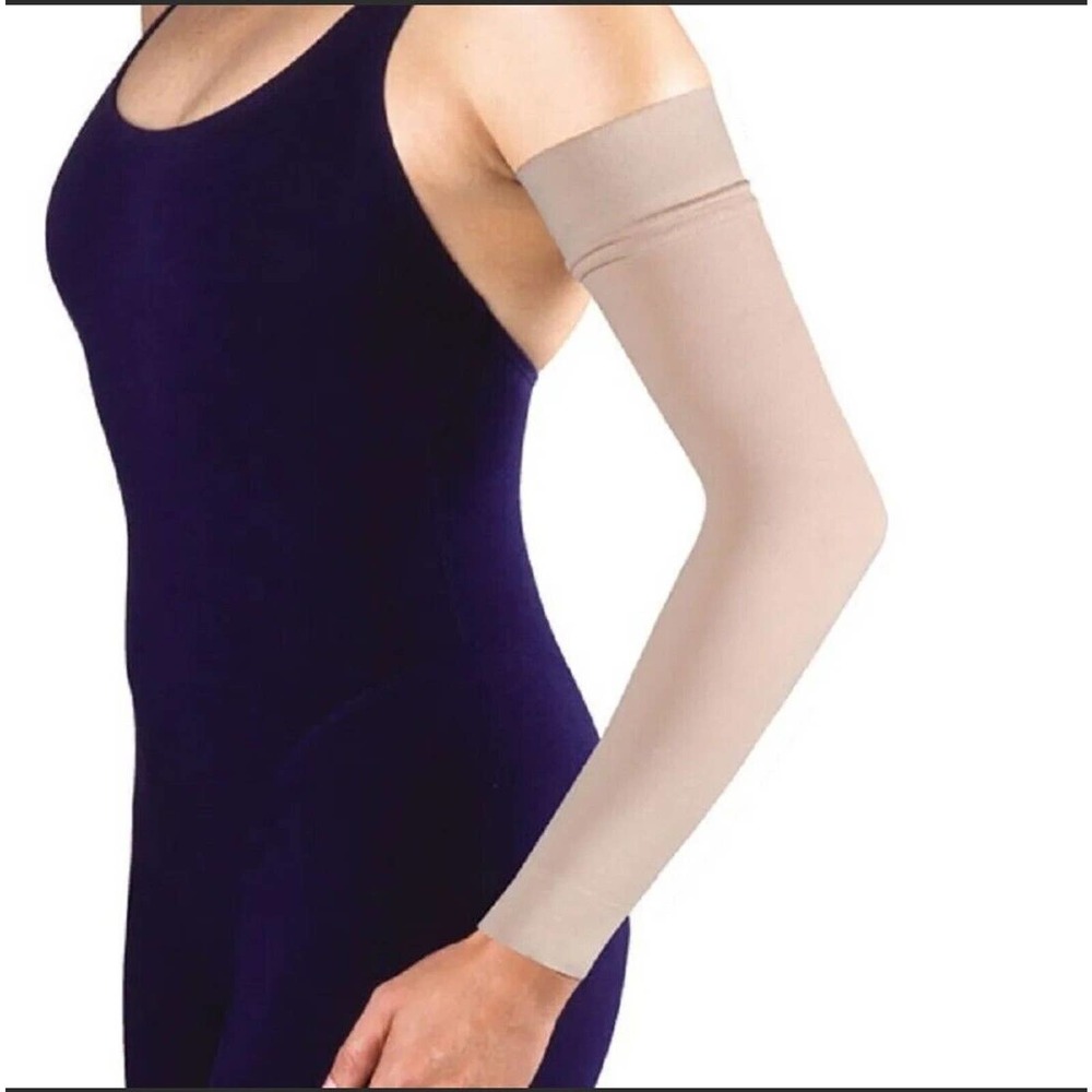 Jobst Bella Lite 20-30 mmHg Armsleeve Silicone Band Beige Regular Small